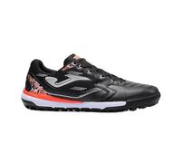 Joma Mens Football Cleats (TF) Size US 11.5 Synthetic and Textile Upper, Phylon Midsole, Durable Rubber Outsole, Liga 5 2601, Black, 7.5 UK