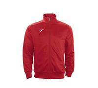 Joma Men's Gala Jacket Sweatshirt, Red, 2XS