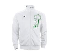 Joma Men's Gala Jacket Sweatshirt, White, 2XS