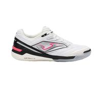 Joma Men's Gambeta Futsal Shoe, White Black, 8 UK