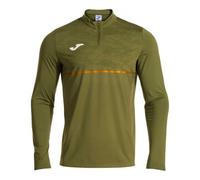Joma Men's Half Zip Sweatshirt, XS-3XL, Long Sleeve, Soft Thermal Fabric, Ideal for Cool Climates and Outdoor Activities, Record III Green