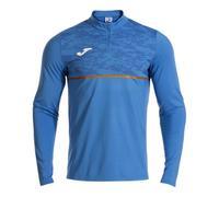 Joma Men's Half Zip Sweatshirt, XS-3XL, Long Sleeve, Soft Thermal Fabric, Ideal for Cool Climates and Outdoor Activities, Record III Royal Blue