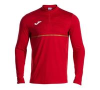 Joma Record Iii Half Zip Sweatshirt Red S Men