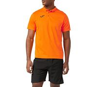 Joma Men's Hobby Polo Shirt, Orange, L