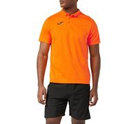 Joma Men's Hobby Polo Shirt, Orange, S