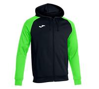 Joma Men's Hooded Sweatshirt with Zip, 8XS - 3XL - Soft and Warm with Rib Cuffs and Hem - Academy IV