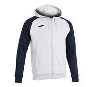 Joma Men's Academy Iv Hoody, White and Navy, XXS