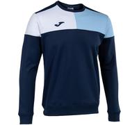 Joma Mens Mann Crew V Sweatshirt, Navy Blue, Sky Blue, White, M EU
