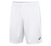 Joma Mens Nobel 100053.200 Team Shorts - White/White, 2X-Small, White, XXS EU