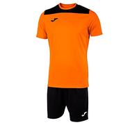 Joma Men's Phoenix Ii Set, Orange Black, 14-15 años