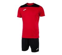 Joma Men's Phoenix Ii Set, Red Black, 3XL