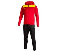 Joma Men's Phoenix II Tracksuit, Yellow red, S