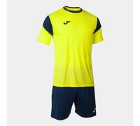 Joma Men's Phoenix Set, Yellow Fluor Navy, 5XS