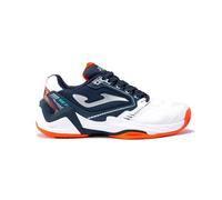 Joma Men's Point Series Sneaker, White Blue, 11.5 UK