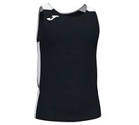 Joma Record II Men's T-Shirt Black White