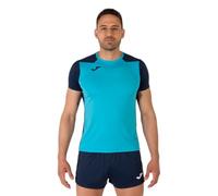 Joma Men's Record II T-Shirt, Neon Turquoise, S