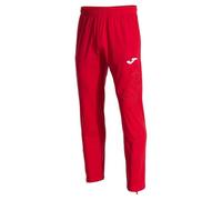 Joma Men's Running Tracksuit Bottoms, XS-3XL, Breathable, Zip Pockets, Ideal for Outdoor Training, Record III Red