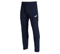 Joma Men's Running Tracksuit Bottoms, XS-3XL, Breathable, Zip Pockets, Ideal for Outdoor Training, Record III Navy
