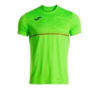 Joma Men's Short Sleeve Running T-Shirt, XS - 3XL, Breathable Performance Top with Micro-Mesh Technology, Athletic Fit - Record III