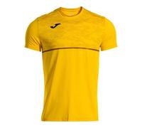 Joma Record Iii Short Sleeve T-shirt Yellow L Men