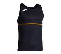Joma Men's Sleeveless Running Shirt, XS-3XL, Stretchy and Breathable Fabric, Record III Black