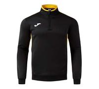 Joma Men's Sports Sweatshirt, XS - 4XL, Ideal for Cool Weather Training - Winner Black Yellow