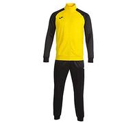 Joma Men's Tracksuit, S - 3XL - High Neck Jacket with Zipper and Pockets - Pants with Elastic Waistband, Drawstring, and Ribbed Hem - Academy IV