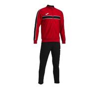 Joma Men's Victory Tracksuit, Red Black, S