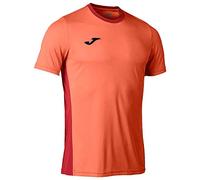 Joma Men's Winner Ii Short Sleeve T-Shirt, Neon Orange, S