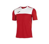 Joma Mens Winner M/C T-Shirt, Red White, L EU