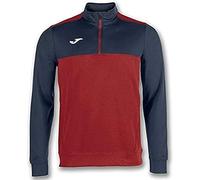 Joma Men's Winner Sweatshirt, Red-Marine, 3XL