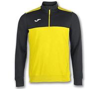 Joma Men's Winner Sweatshirt, Yellow-Black, L