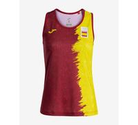 Joma Olympic Games Paris 2024 sleeveless top intense red yellow Women - L