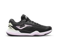 Joma Point Lady Series, Women's Sneakers, Black-Pink, 5 UK