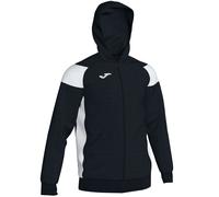 JOMA POLY CREW III HOODIE - BLACK/WHITE