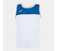Joma Race Men's T-Shirts, Mens, Gentlemen T-Shirts, 101033.207.M, White/Royal, M