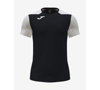 Joma Record II Bicolor Short-Sleeved T-Shirt Black White - M