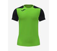 Joma Record II Bicolor Short-Sleeved T-Shirt Green Black - S