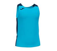 Joma Men's Record Ii T-Shirt, Fluorescent Turquoise Navy, M