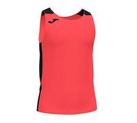 Joma Men's Record Ii T-Shirt, Fluorescent Coral Black, L
