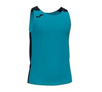 Joma Men's Record Ii T-Shirt, Turquoise Black, M