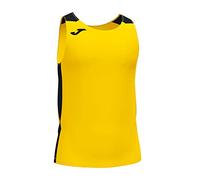 Joma Men's Record Ii T-Shirt, Yellow Black, M