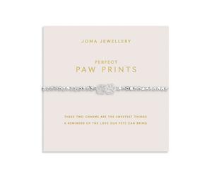 Joma Silver Interlocked Perfect Paws Bracelet - Silver