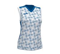 Joma Supernova III 901444.702.M Sleeveless T-Shirt Royal White