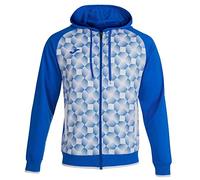 Joma Supernova Iii Men's Hooded Jacket Royal-white