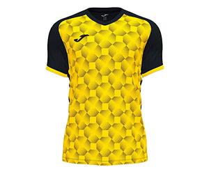 Joma Supernova III Men's T-Shirt Black-Yellow