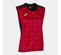 Joma Supernova Iii Women's T-Shirt, Womens, T-Shirt, 901444, Black-Red, XL