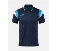 Joma Terra short sleeve polo night blue turquoise - S