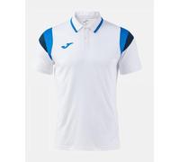 Joma Terra short sleeve polo white blue - S
