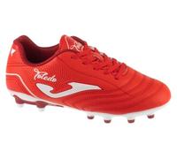 Joma Toledo Jr 2606 FG TOJS2606FG Boys Football Boots Red/White, 1 UK